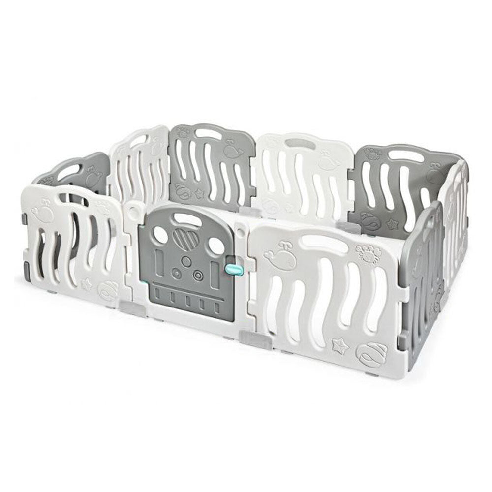 Plastic baby playpen