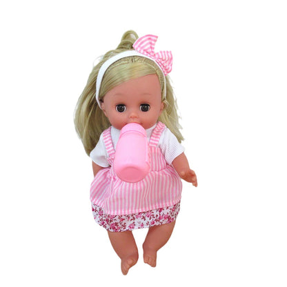 Talking toy doll with pram and accessories