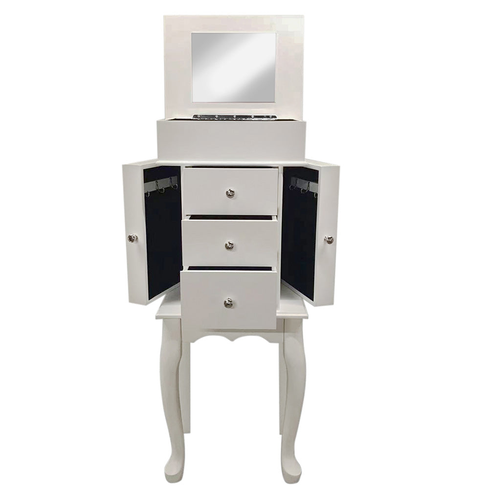 Jewelery cabinet, white