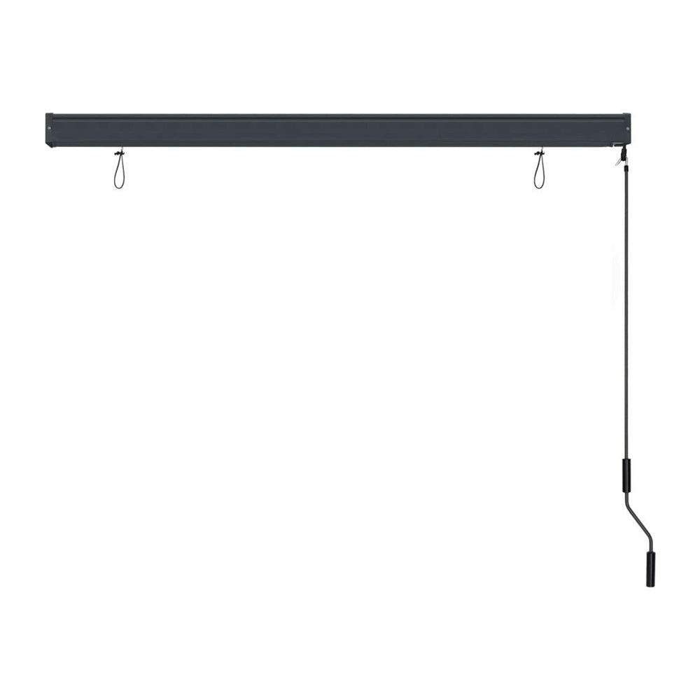 Vertical awning, 1.3*2.5m, grey