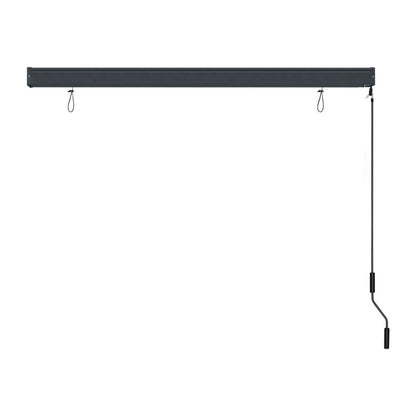 Vertical awning, 1.3*2.5m, grey