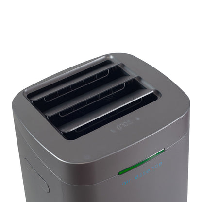 Air Essence™ Eco Plasma LCD ESP Graphene Air Purifier, 60m² Coverage, Non-consumable Graphene ESP Filter, UVC Sterilizer, Grey