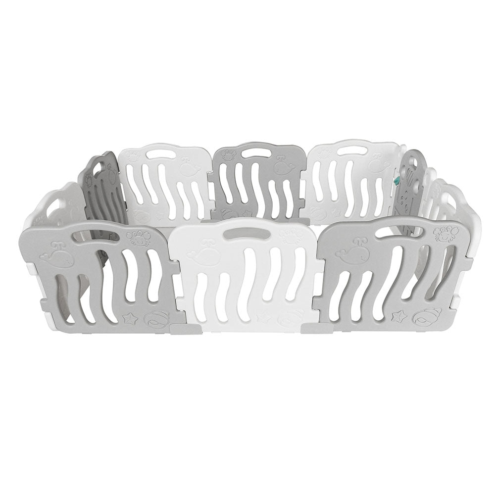 Plastic baby playpen