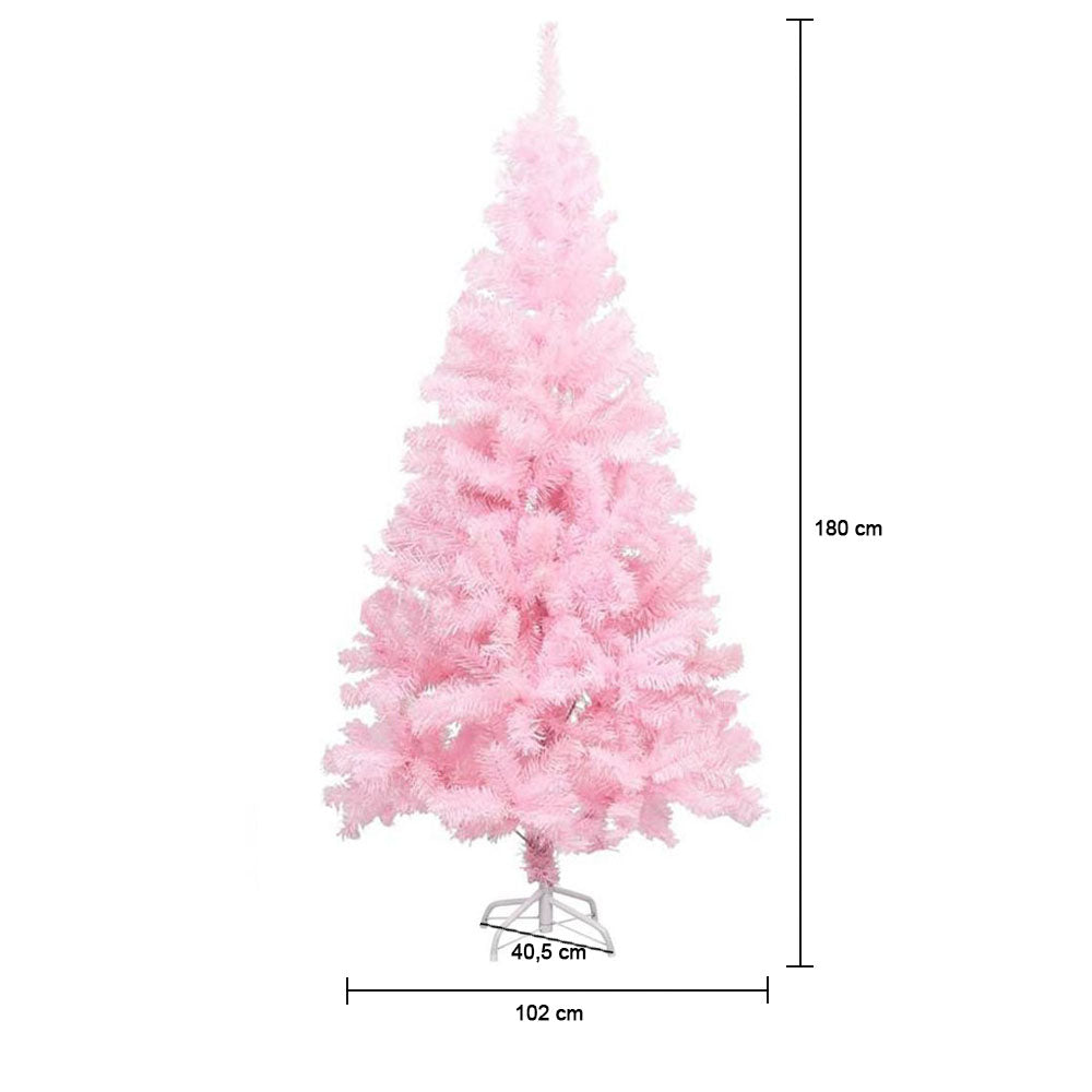 Pink artificial pine - in several sizes - 180 cm