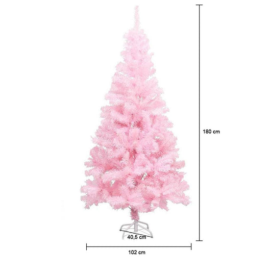Pink artificial pine - in several sizes - 180 cm