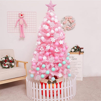 Pink artificial pine - in several sizes - 180 cm