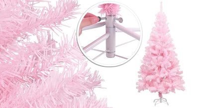 Pink artificial pine - in several sizes - 180 cm