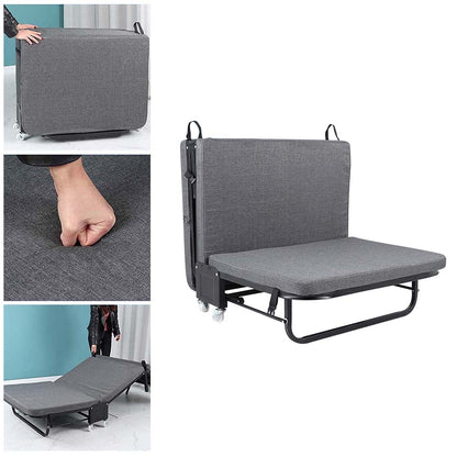 Guest bed in several types - gray